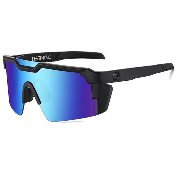 Heat Wave Cross-Border Best-Selling Cycling Pilot Goggles, High-Quality Genuine Film Outdoor Sports Sunglasses HW05 Eyewear