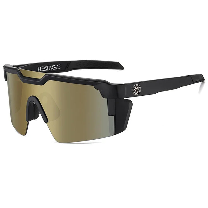Heat Wave Cross-Border Best-Selling Cycling Pilot Goggles, High-Quality Genuine Film Outdoor Sports Sunglasses HW05 Eyewear